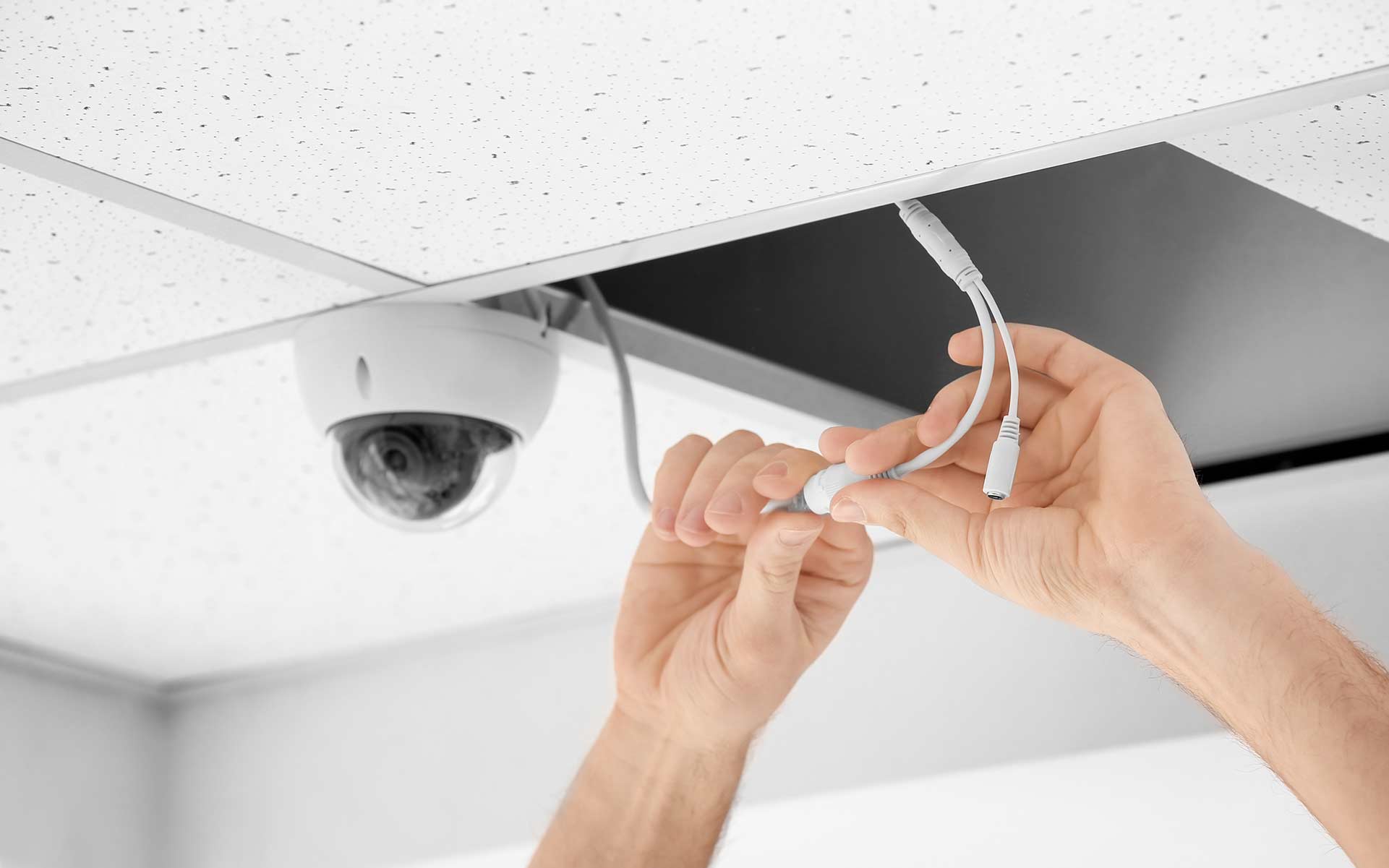 A2B Electrical's electricians can wire up CCTV cameras for properties in Lower Edmonton and the local area.